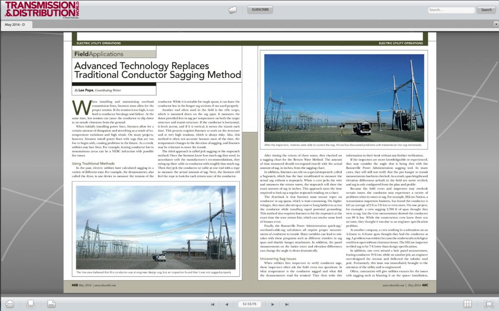 transmission and distribution world magazine